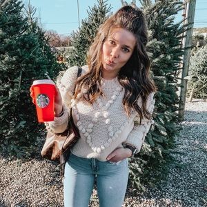 ChicWish Pom Sweater